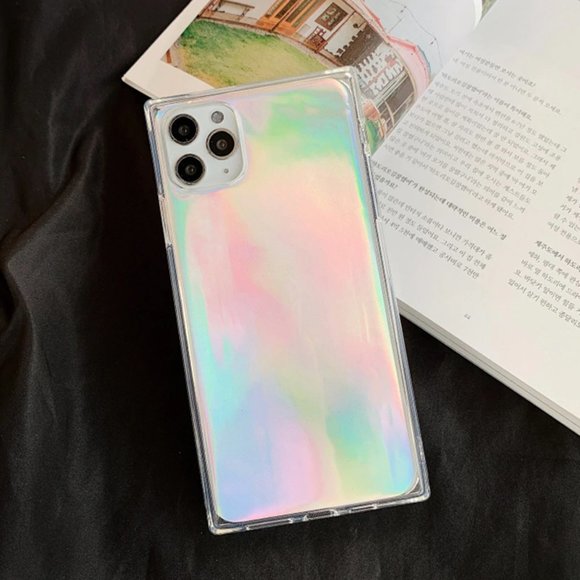 NEW iPhone 12/11/Pro/Max/XR Square Laser case - Picture 5 of 7